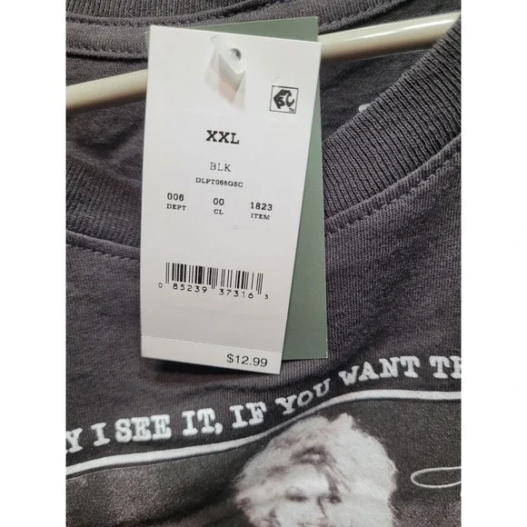 Dolly Parton Graphic T-Shirt Rainbow Quote Country Music Tee XXL NWT - Picture 7 of 7